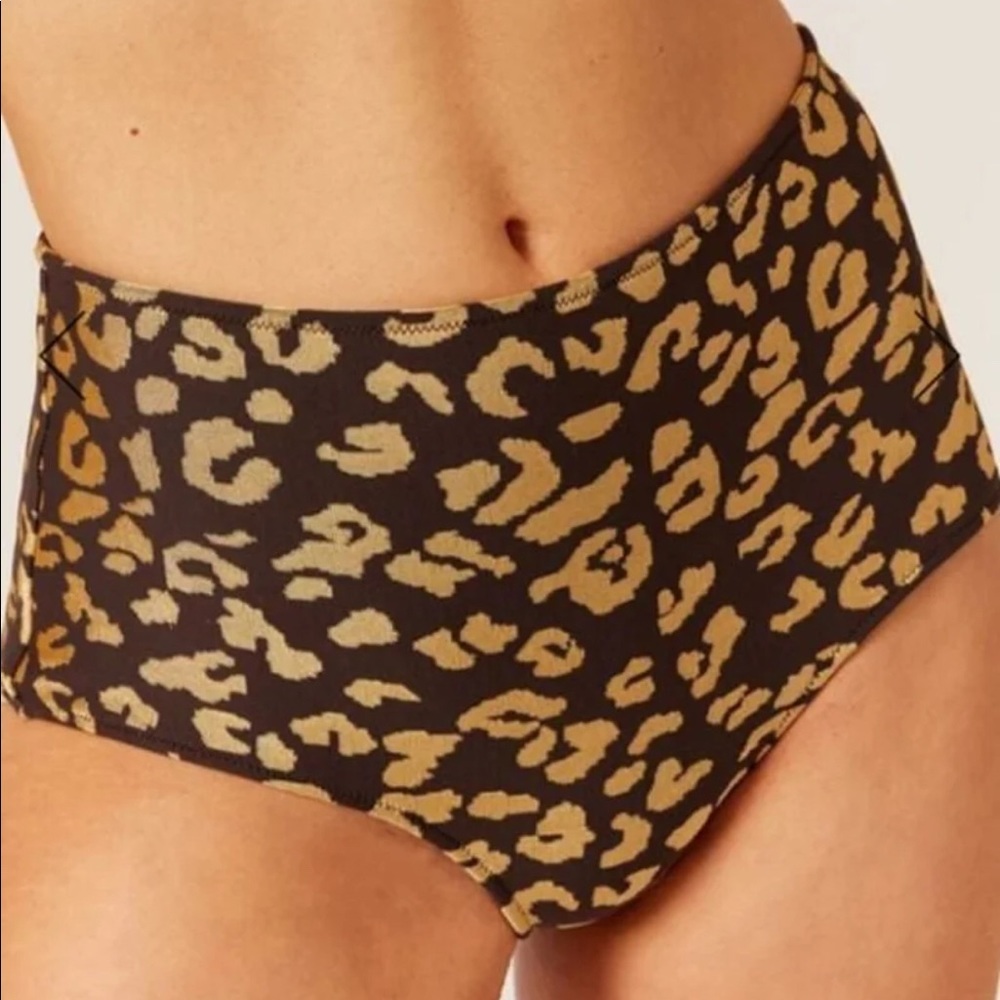 Solid & Striped Bikini Bottom